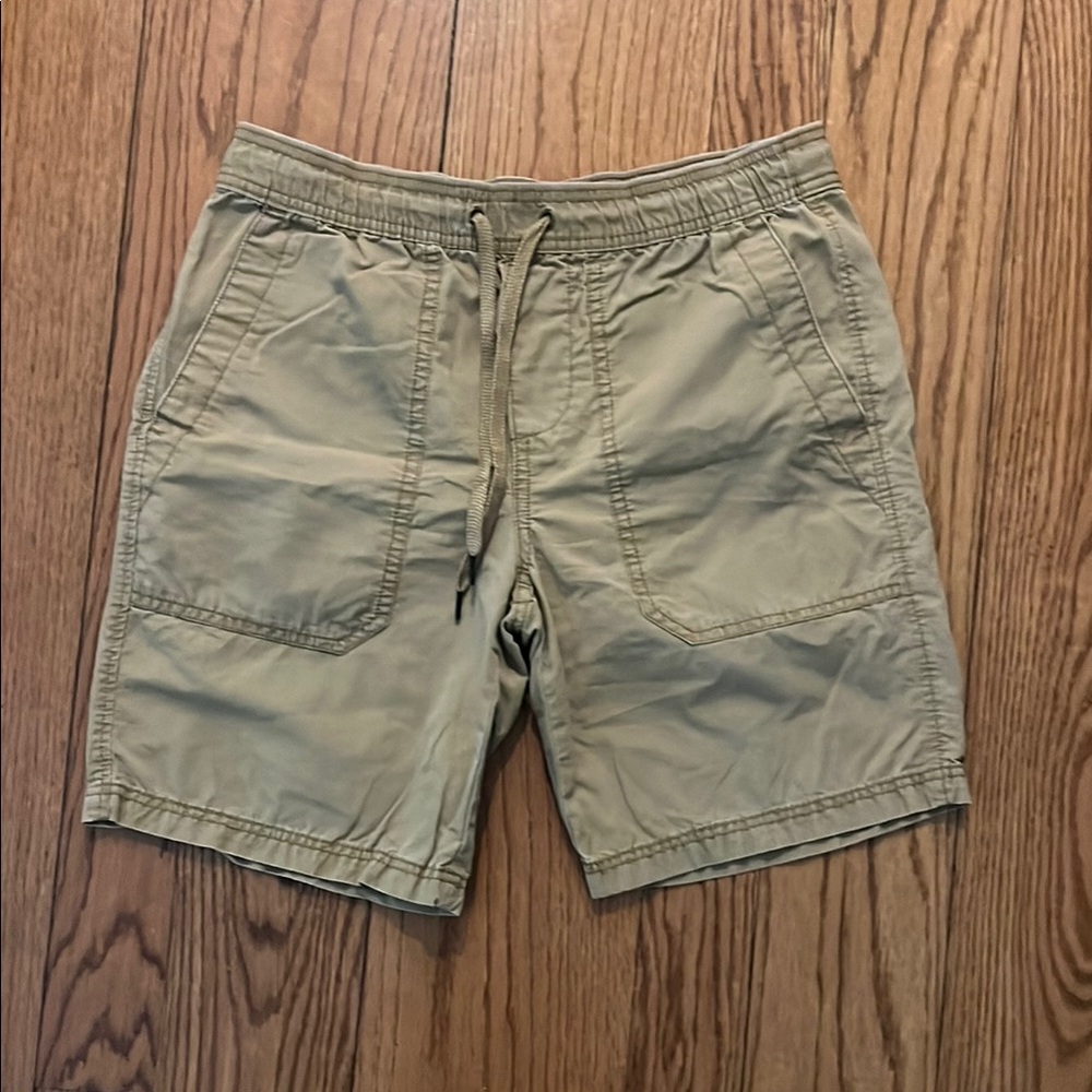 Aeropostale Tan 8” twill Jogger Shorts men’s medium